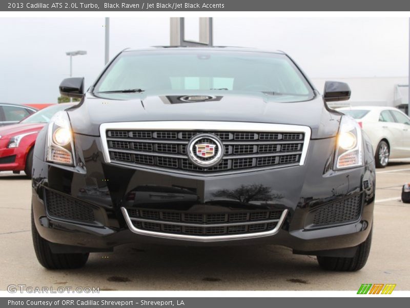 Black Raven / Jet Black/Jet Black Accents 2013 Cadillac ATS 2.0L Turbo