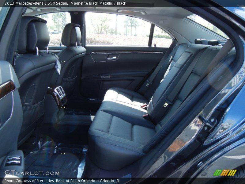Magnetite Black Metallic / Black 2013 Mercedes-Benz S 550 Sedan