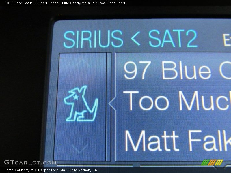 Blue Candy Metallic / Two-Tone Sport 2012 Ford Focus SE Sport Sedan