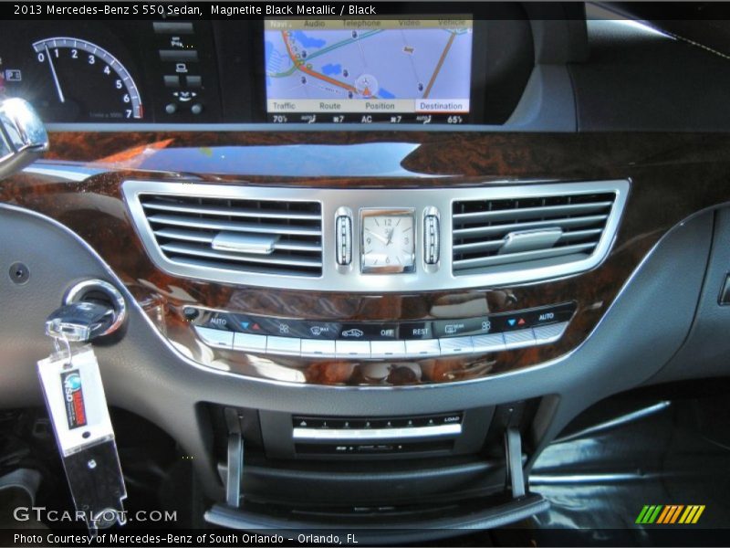 Magnetite Black Metallic / Black 2013 Mercedes-Benz S 550 Sedan