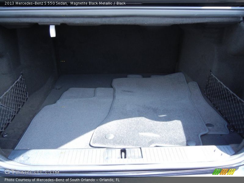 Magnetite Black Metallic / Black 2013 Mercedes-Benz S 550 Sedan