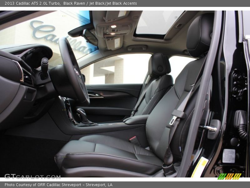 Black Raven / Jet Black/Jet Black Accents 2013 Cadillac ATS 2.0L Turbo
