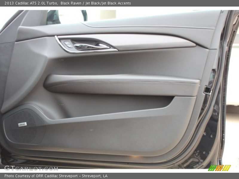 Black Raven / Jet Black/Jet Black Accents 2013 Cadillac ATS 2.0L Turbo