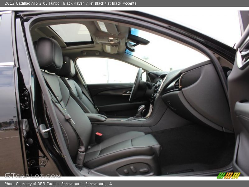 Black Raven / Jet Black/Jet Black Accents 2013 Cadillac ATS 2.0L Turbo