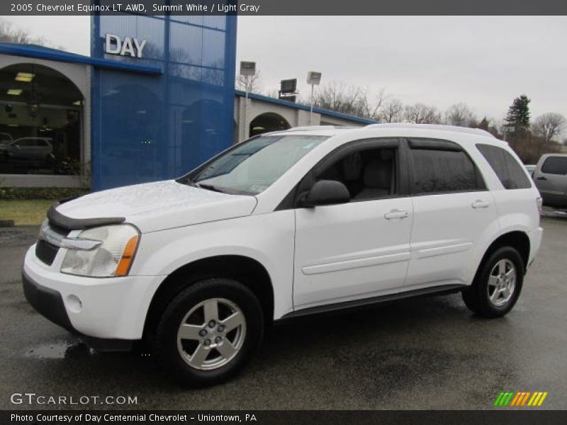 Summit White / Light Gray 2005 Chevrolet Equinox LT AWD