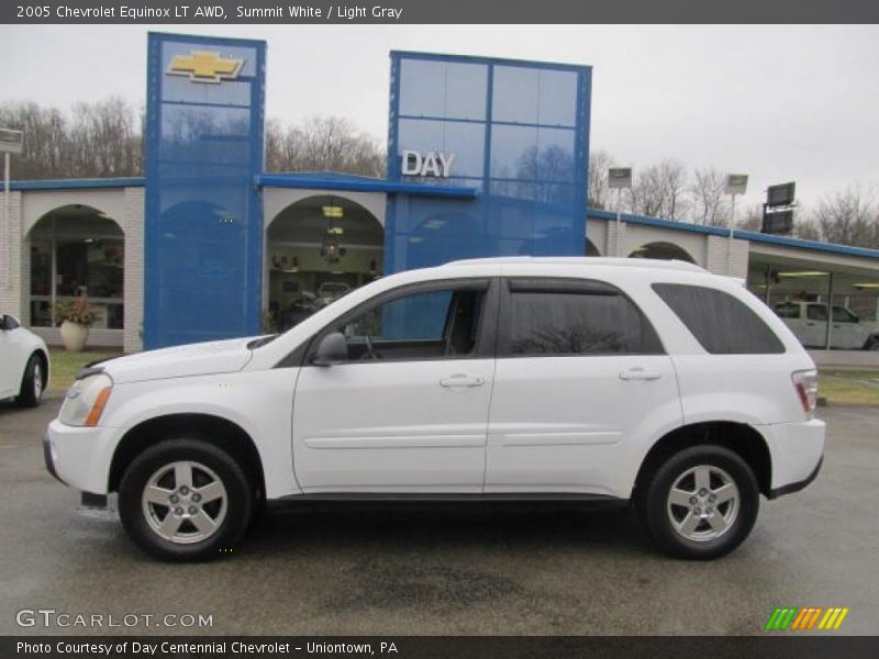 Summit White / Light Gray 2005 Chevrolet Equinox LT AWD