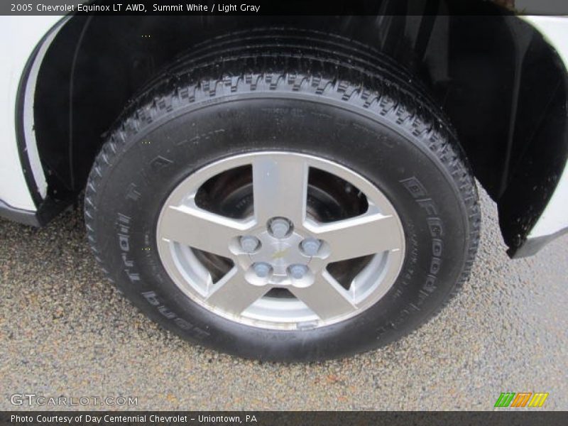 Summit White / Light Gray 2005 Chevrolet Equinox LT AWD