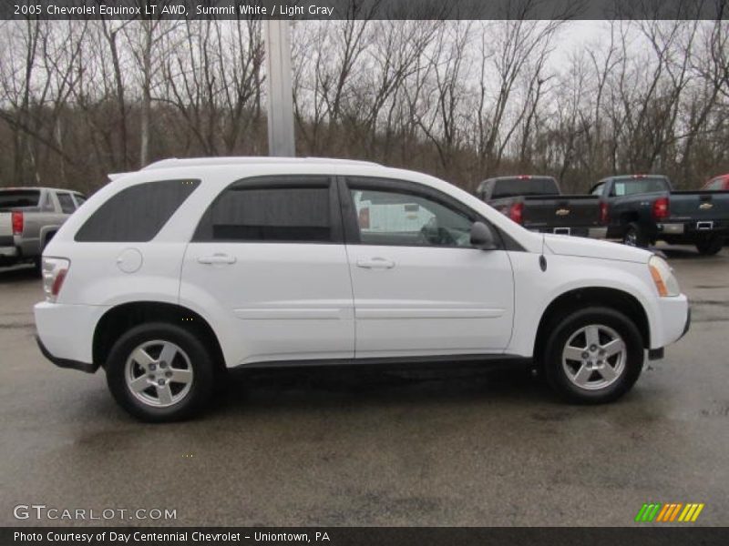 Summit White / Light Gray 2005 Chevrolet Equinox LT AWD