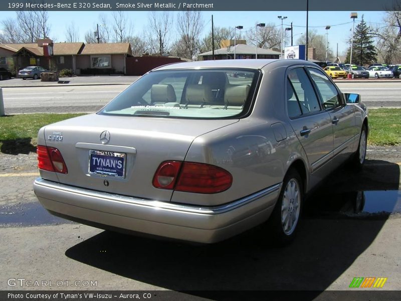 Smoke Silver Metallic / Parchment 1999 Mercedes-Benz E 320 Sedan