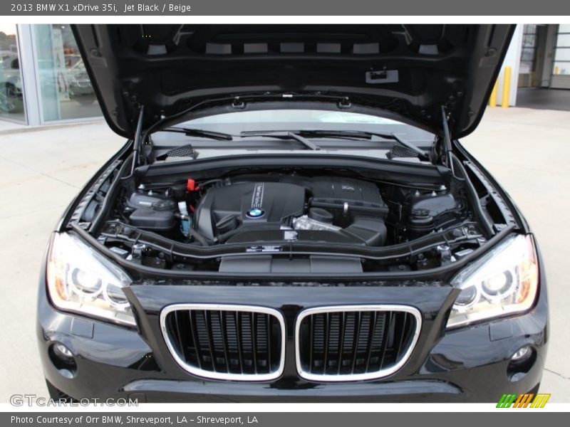 Jet Black / Beige 2013 BMW X1 xDrive 35i