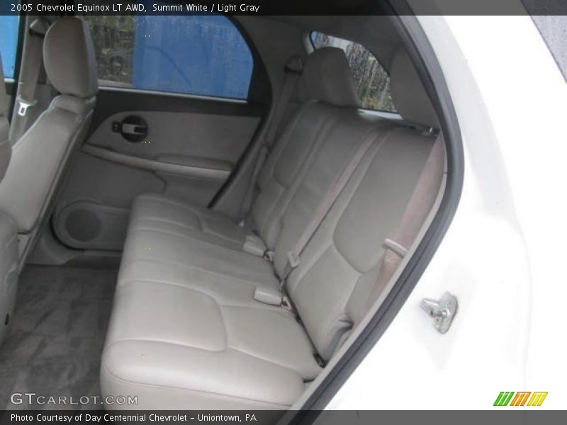 Rear Seat of 2005 Equinox LT AWD