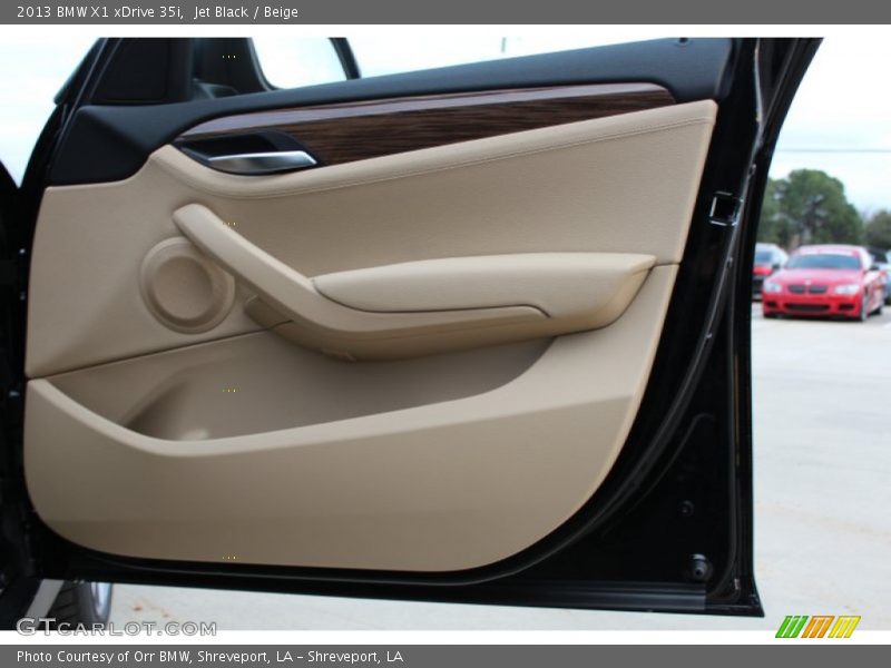 Jet Black / Beige 2013 BMW X1 xDrive 35i