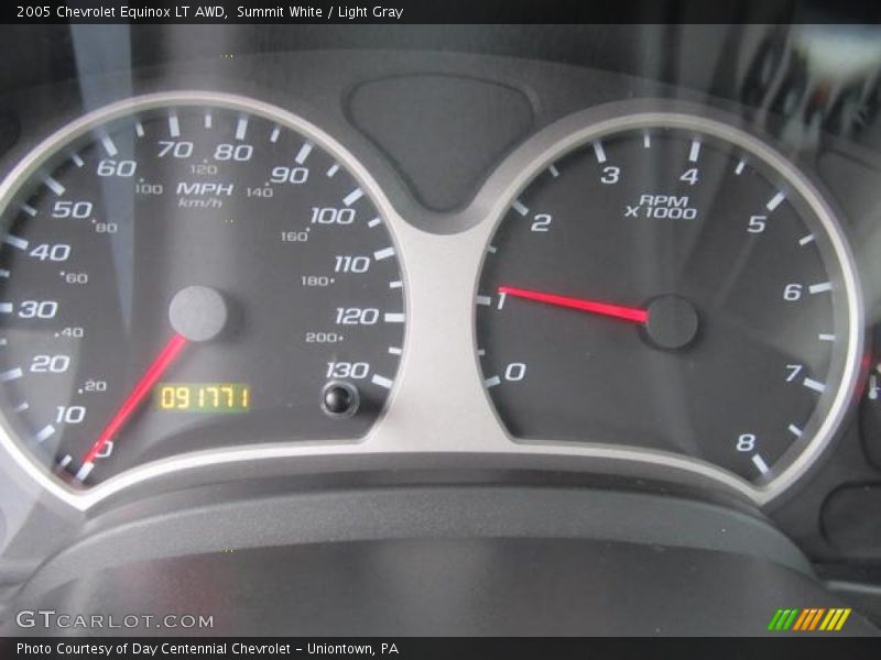 Summit White / Light Gray 2005 Chevrolet Equinox LT AWD