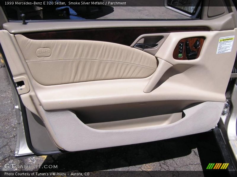 Smoke Silver Metallic / Parchment 1999 Mercedes-Benz E 320 Sedan