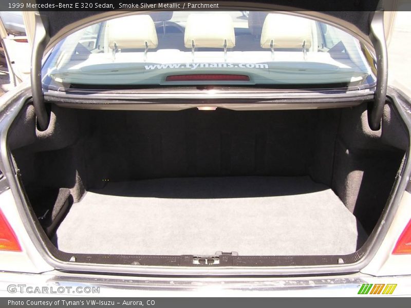 Smoke Silver Metallic / Parchment 1999 Mercedes-Benz E 320 Sedan