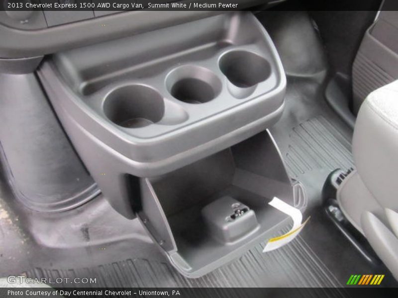 Summit White / Medium Pewter 2013 Chevrolet Express 1500 AWD Cargo Van