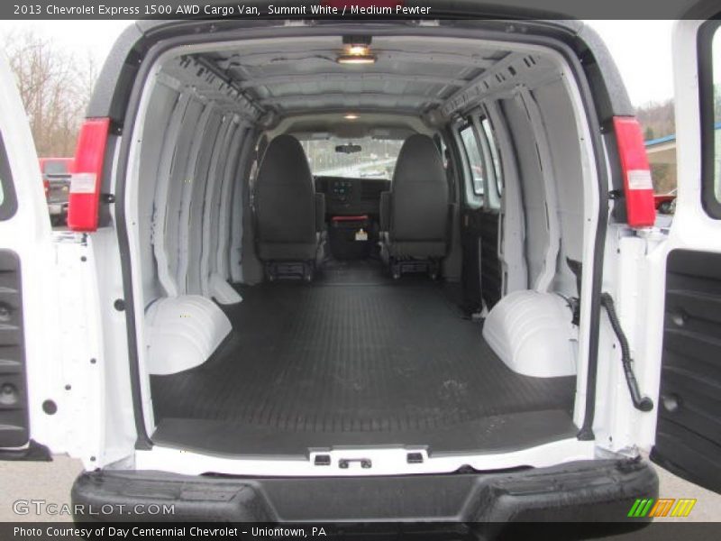 Summit White / Medium Pewter 2013 Chevrolet Express 1500 AWD Cargo Van