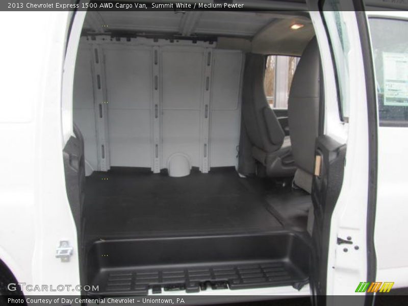 Summit White / Medium Pewter 2013 Chevrolet Express 1500 AWD Cargo Van