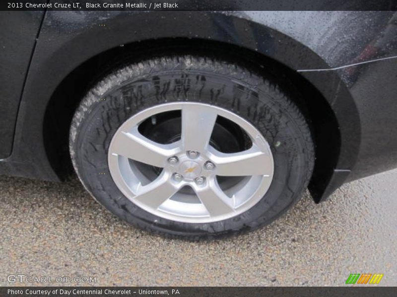 Black Granite Metallic / Jet Black 2013 Chevrolet Cruze LT