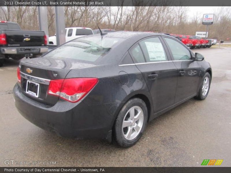Black Granite Metallic / Jet Black 2013 Chevrolet Cruze LT