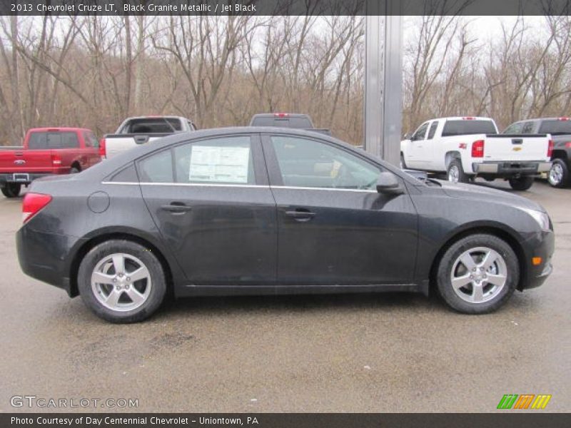 Black Granite Metallic / Jet Black 2013 Chevrolet Cruze LT
