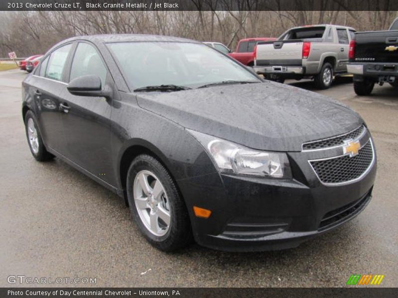 Black Granite Metallic / Jet Black 2013 Chevrolet Cruze LT