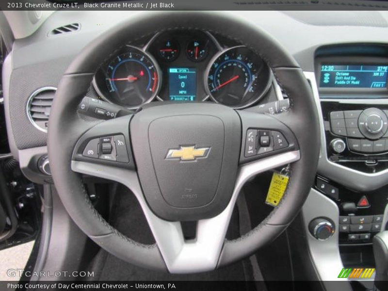 Black Granite Metallic / Jet Black 2013 Chevrolet Cruze LT