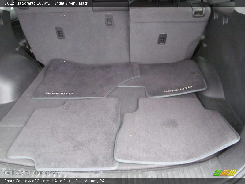 Bright Silver / Black 2012 Kia Sorento LX AWD