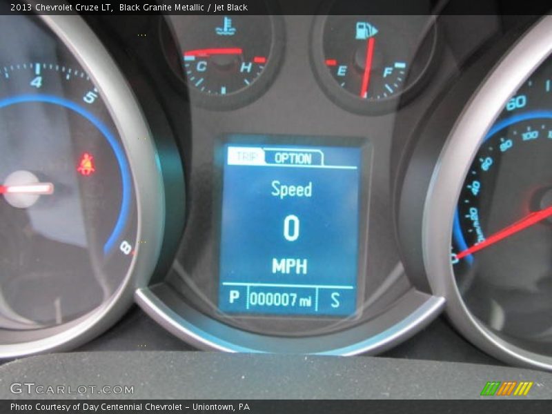 Black Granite Metallic / Jet Black 2013 Chevrolet Cruze LT