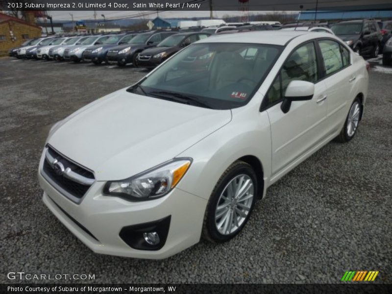 Front 3/4 View of 2013 Impreza 2.0i Limited 4 Door