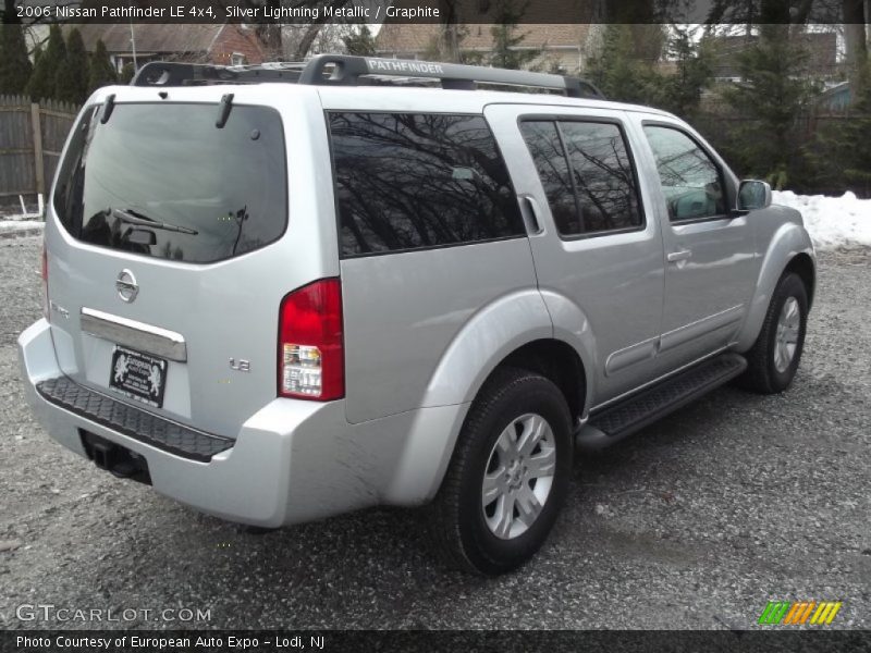 Silver Lightning Metallic / Graphite 2006 Nissan Pathfinder LE 4x4