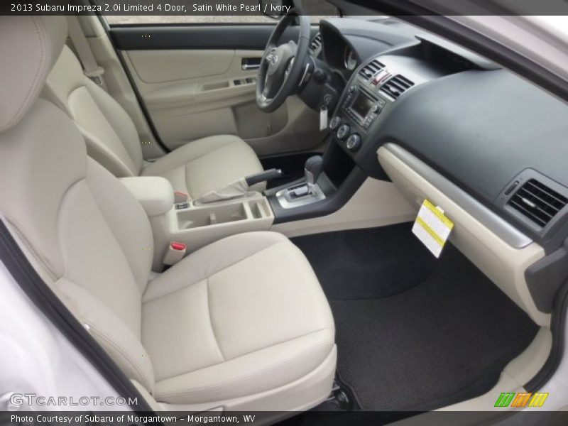  2013 Impreza 2.0i Limited 4 Door Ivory Interior
