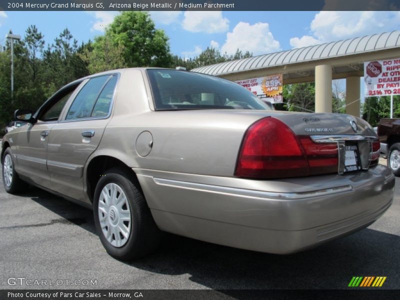 Arizona Beige Metallic / Medium Parchment 2004 Mercury Grand Marquis GS