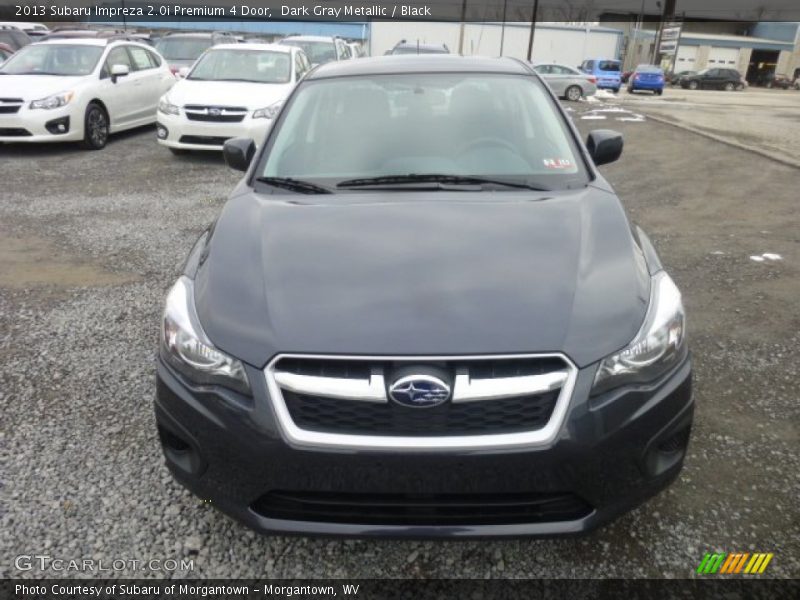 Dark Gray Metallic / Black 2013 Subaru Impreza 2.0i Premium 4 Door