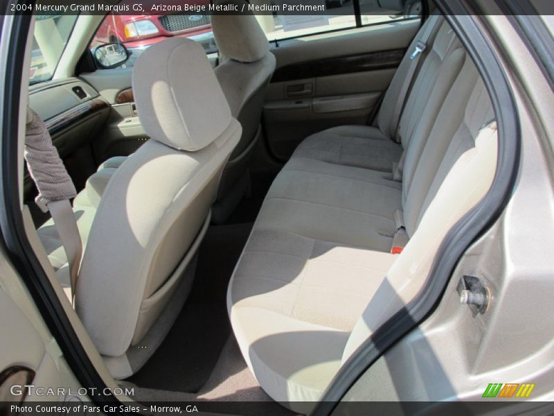 Rear Seat of 2004 Grand Marquis GS