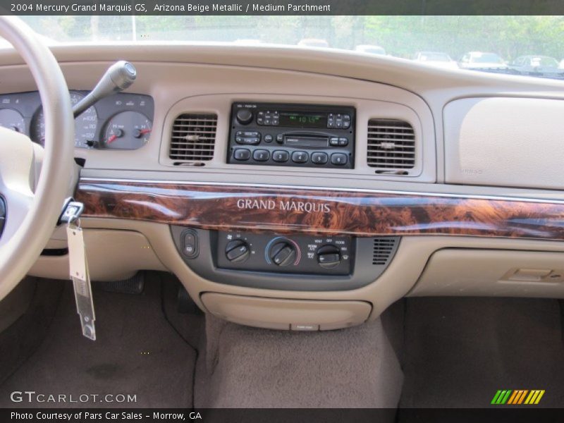 Arizona Beige Metallic / Medium Parchment 2004 Mercury Grand Marquis GS