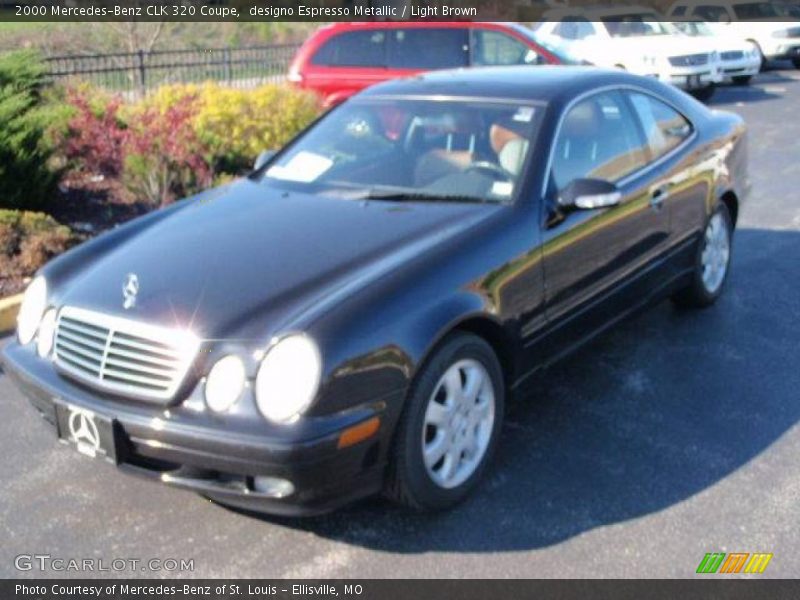 designo Espresso Metallic / Light Brown 2000 Mercedes-Benz CLK 320 Coupe