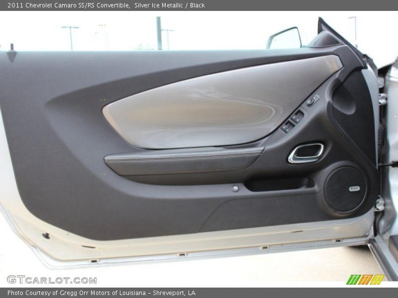 Silver Ice Metallic / Black 2011 Chevrolet Camaro SS/RS Convertible