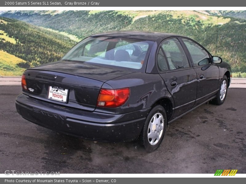 Gray Bronze / Gray 2000 Saturn S Series SL1 Sedan