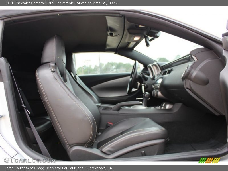  2011 Camaro SS/RS Convertible Black Interior