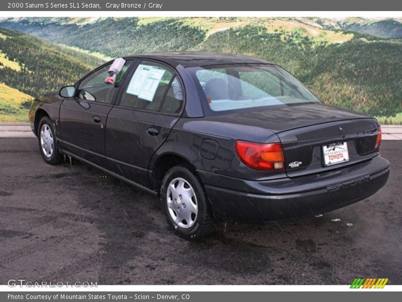 Gray Bronze / Gray 2000 Saturn S Series SL1 Sedan