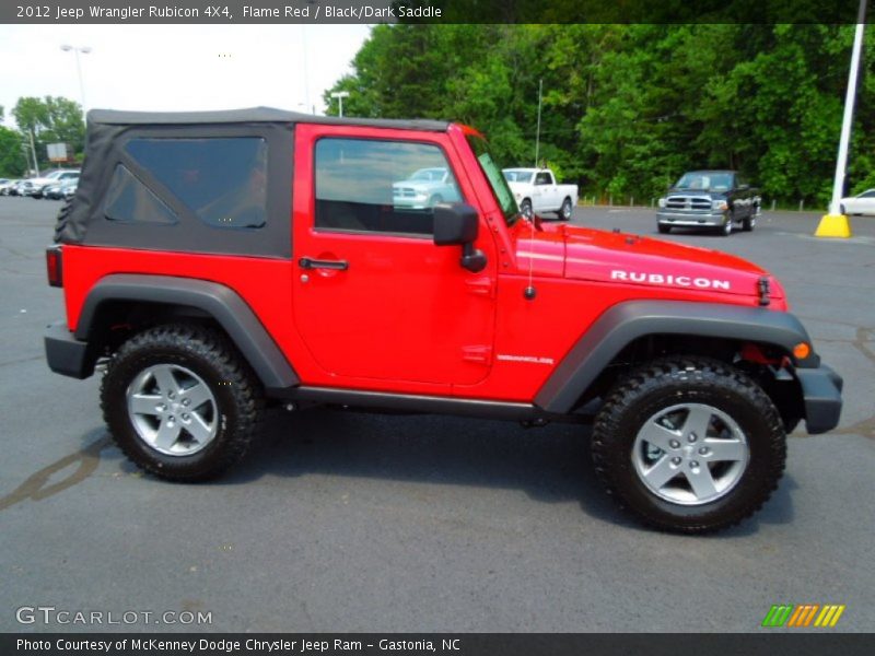  2012 Wrangler Rubicon 4X4 Flame Red
