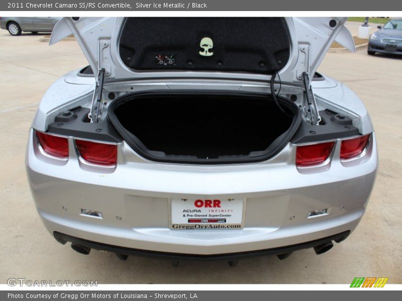 Silver Ice Metallic / Black 2011 Chevrolet Camaro SS/RS Convertible