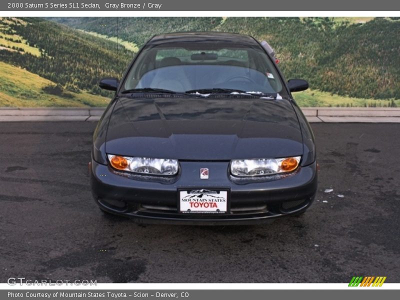 Gray Bronze / Gray 2000 Saturn S Series SL1 Sedan