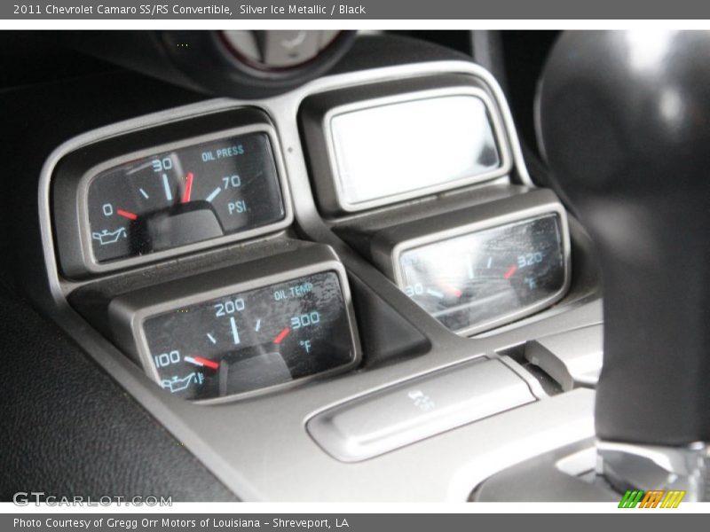 Silver Ice Metallic / Black 2011 Chevrolet Camaro SS/RS Convertible