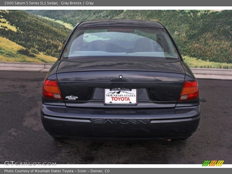 Gray Bronze / Gray 2000 Saturn S Series SL1 Sedan