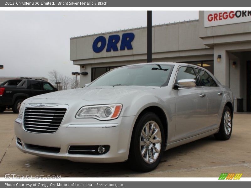 Bright Silver Metallic / Black 2012 Chrysler 300 Limited