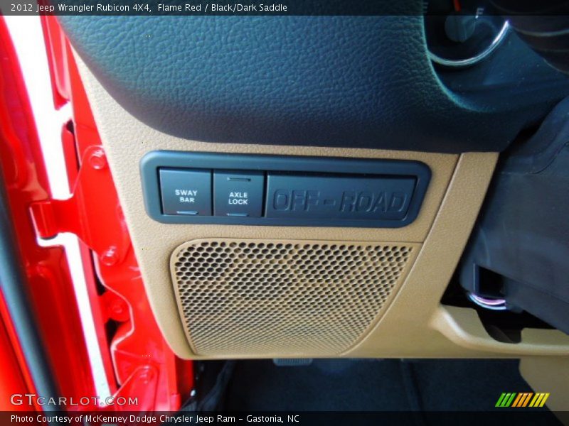 Flame Red / Black/Dark Saddle 2012 Jeep Wrangler Rubicon 4X4
