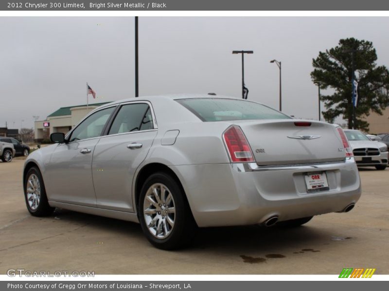 Bright Silver Metallic / Black 2012 Chrysler 300 Limited