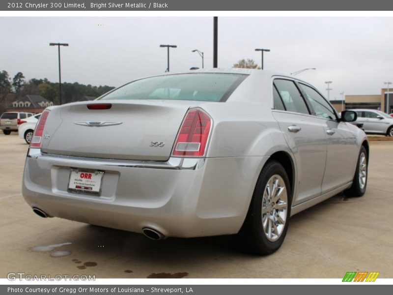 Bright Silver Metallic / Black 2012 Chrysler 300 Limited